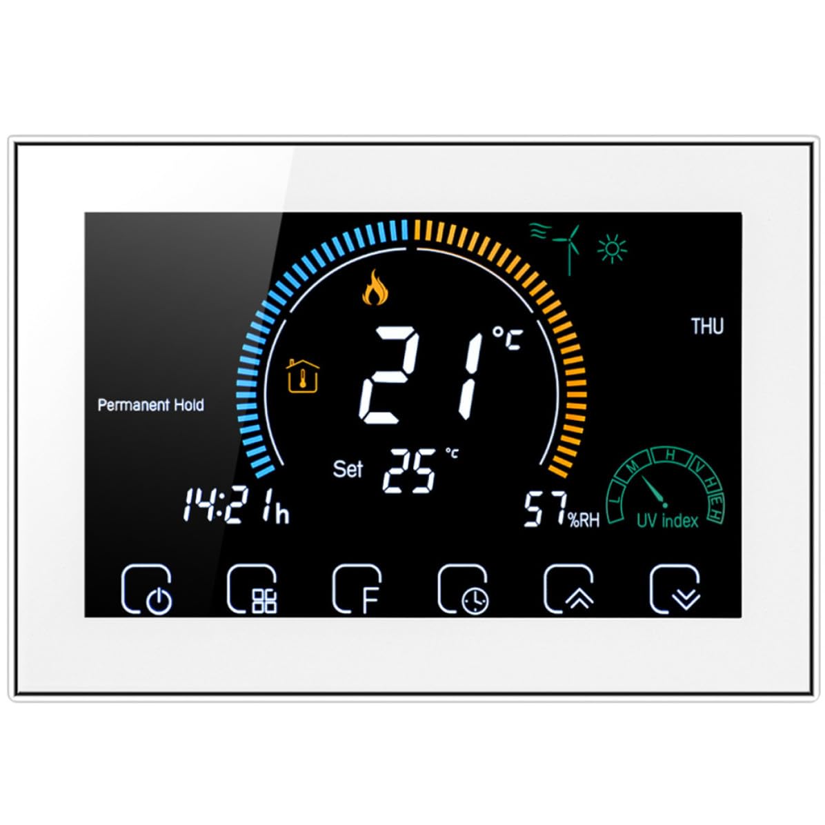 Termostato Intelligente Bht-8000 Standard per Riscaldamento a Pavimento