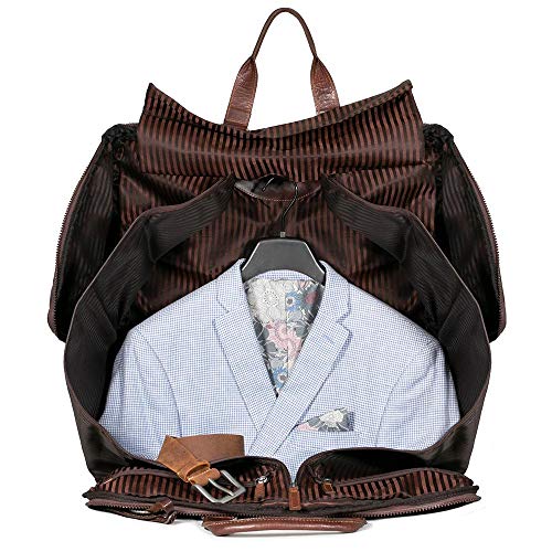 Voyager Large Convertible Valet Bag #7550 (Brown) #TOP4