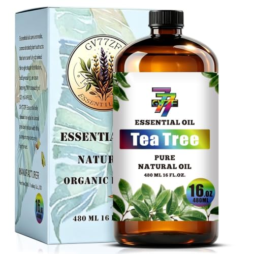 Image of Tea Tree Essential Oil for Diffuser Massage, Tea Tree Oil 16 fl oz
