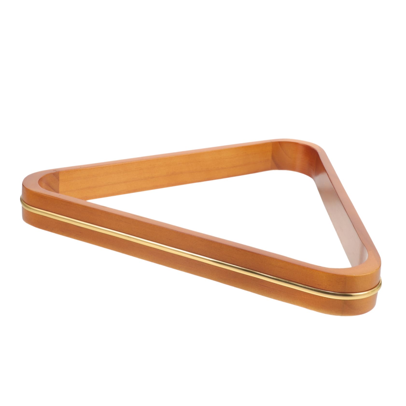 NULYLU Wooden Pool Ball Rack Triangle Billiards Holder Table Pool Ball Accessory Rack Billiards Storage