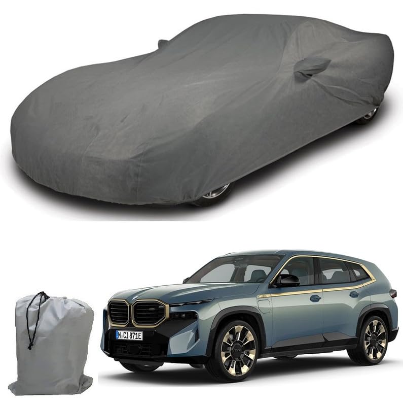 Image of ARCUATE Triple Layer Custom fit Car Body Cover for BMW XM |Top Layer Dustrproof | Middle Layer Waterproof | Bottom Layer Scratch Protection | Outdoor Indoor Fabric