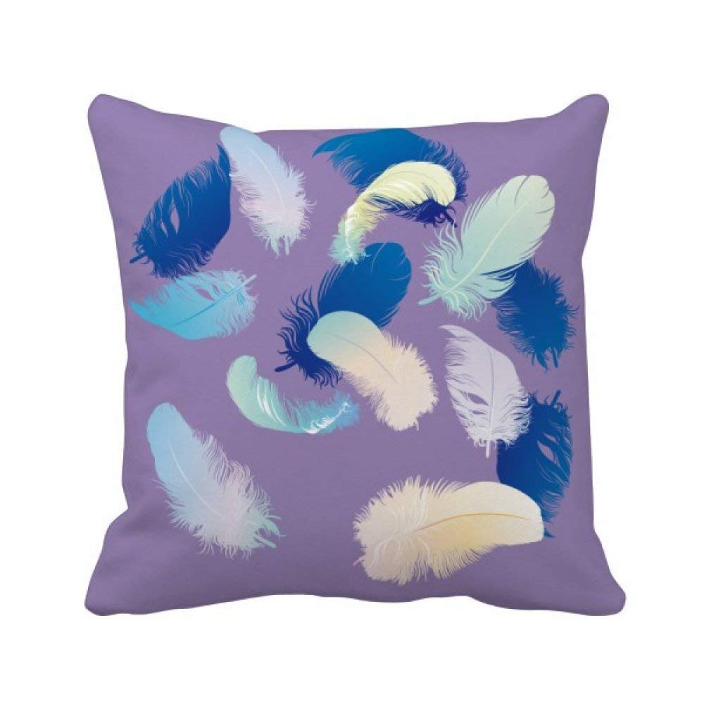 Housse de coussin carrée Dream Feather Relax protège coussin doux