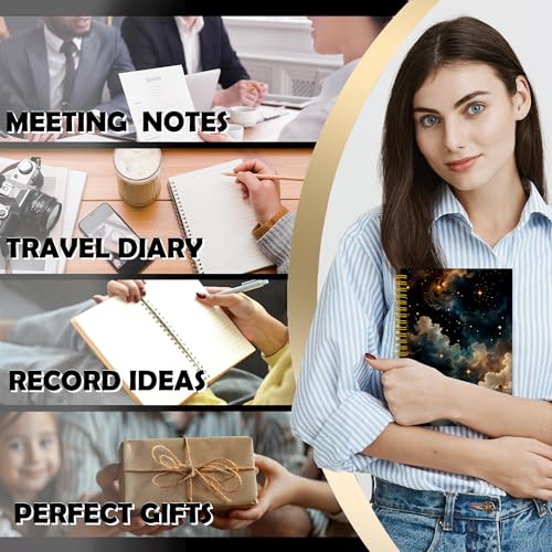Carnet de notes à spirale galaxie, une idée cadeau originale pour vos proches