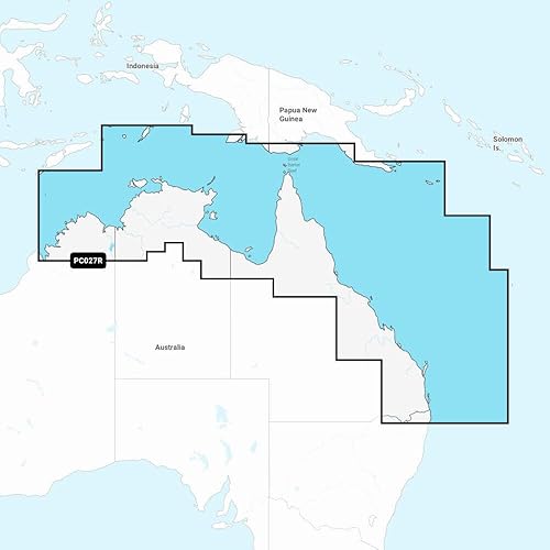 Garmin Navionics+ Australia, Northeast - Inland and Coastal Marine Charts