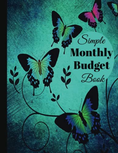 Simple Monthly Budget Book: Undated Year-Long Budgeting Planner with Goals to Help Track Spending Habits image 2