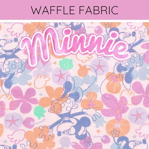 Image of Disney Waffle Knit T-Shirt and Shorts Outfit Set Newborn to Little Kid Sizes (0-3 Months - 5)