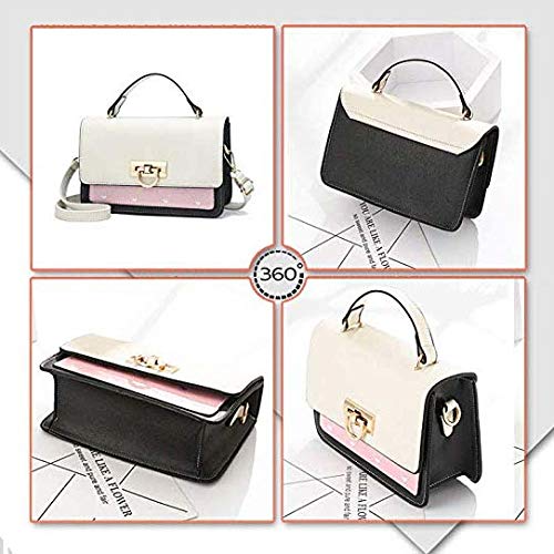Sac accordéon épaule en cuir PU chic avec design cœur élégant