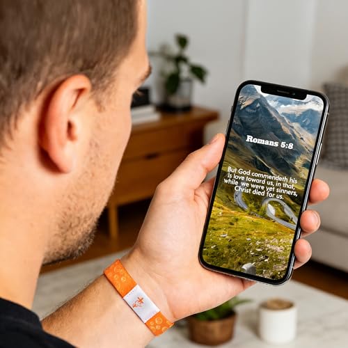 Pulsera EYxsaxenk con versículos bíblicos NFC miniatura 6
