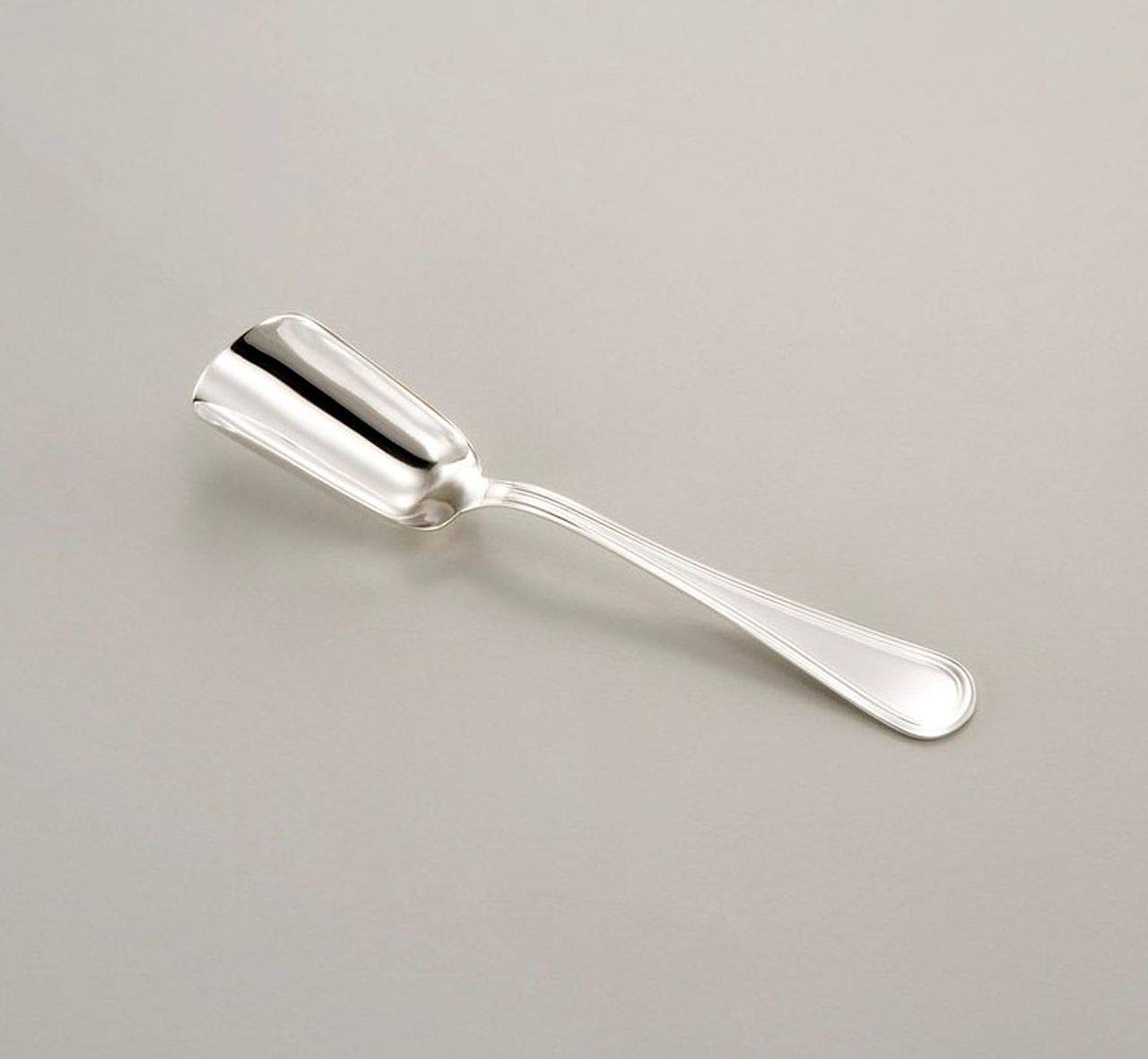 Zuckerschaufel im englischen Stil Stahl cod.504102AI cm 11,6x2 by Varotto & Co.