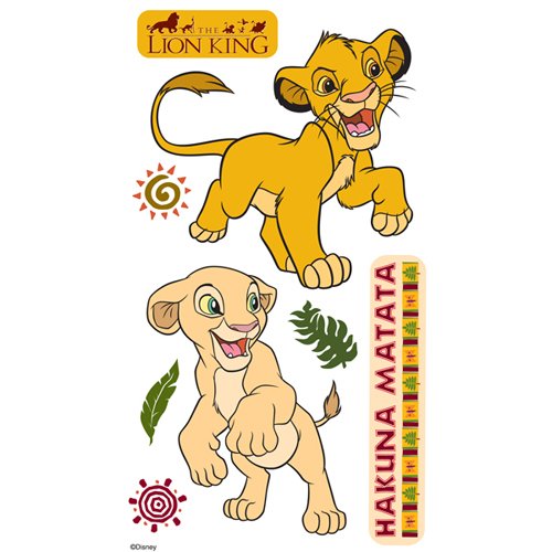 Lion King Dimensional Stickers