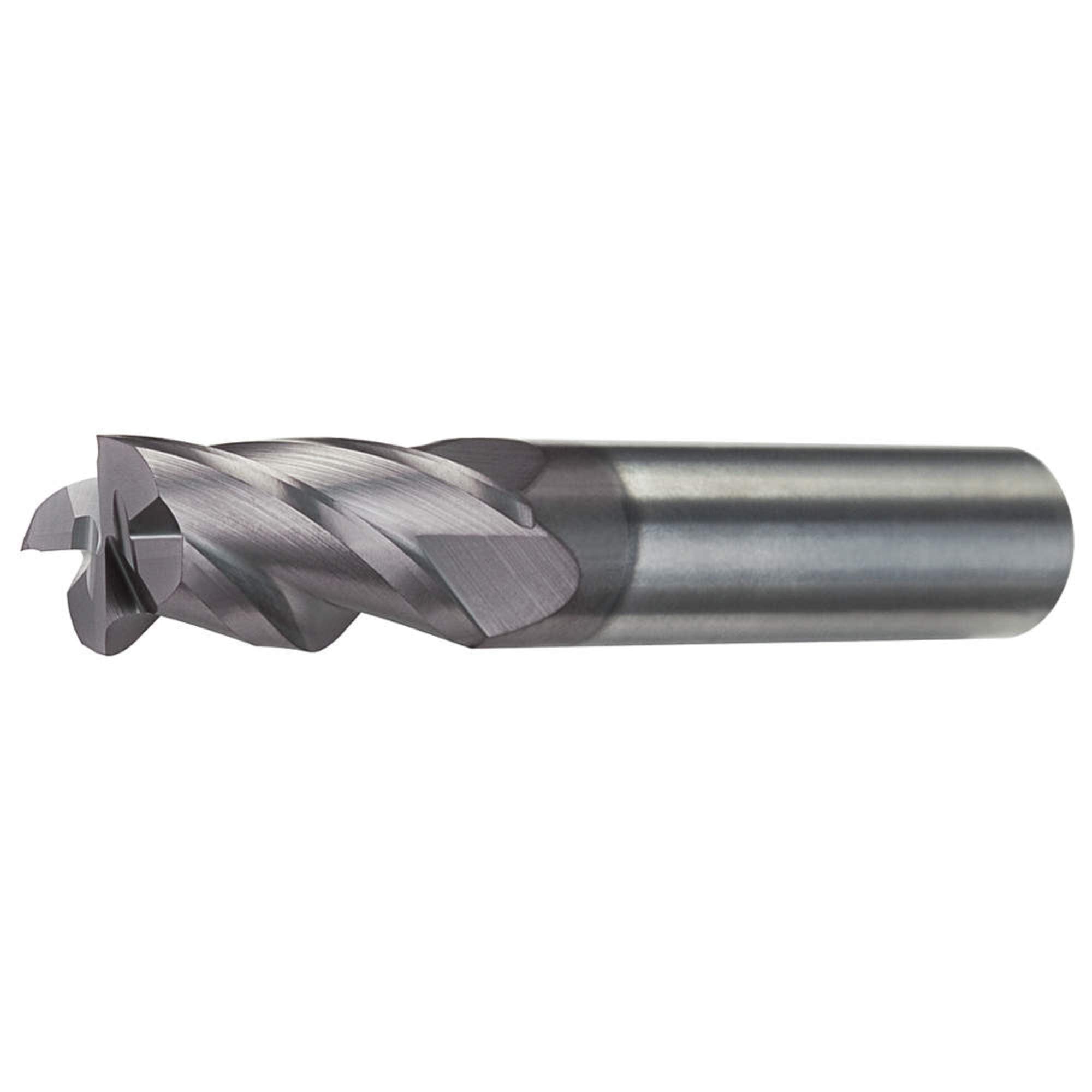 Micro 100 GEM-312-4 Square End Mill, 5/16