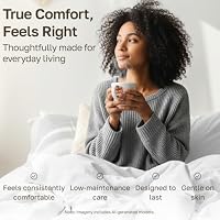 Soft Natural 100% Cotton Sateen Queen Sheets, 4 Pc Set, Bright White — image 6