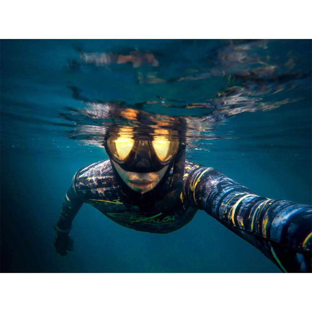 EPSEALON Dark Fusion Neoprene Giacca 3 mm Tuta da caccia subacquea immersioni pesca apnea Freediving Spearfishing Wetsuit Jacket