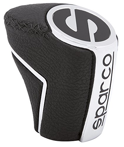 Sparco Pommeau de Vitesse Classic - Noir/Aluminium