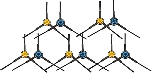 Recambios Caja de polvo para tanque de agua, cepillo de rodillo, compatible con Midea I5C I5 VCR07 VCR08 Robot Aspirador Accesorios, Compatible con