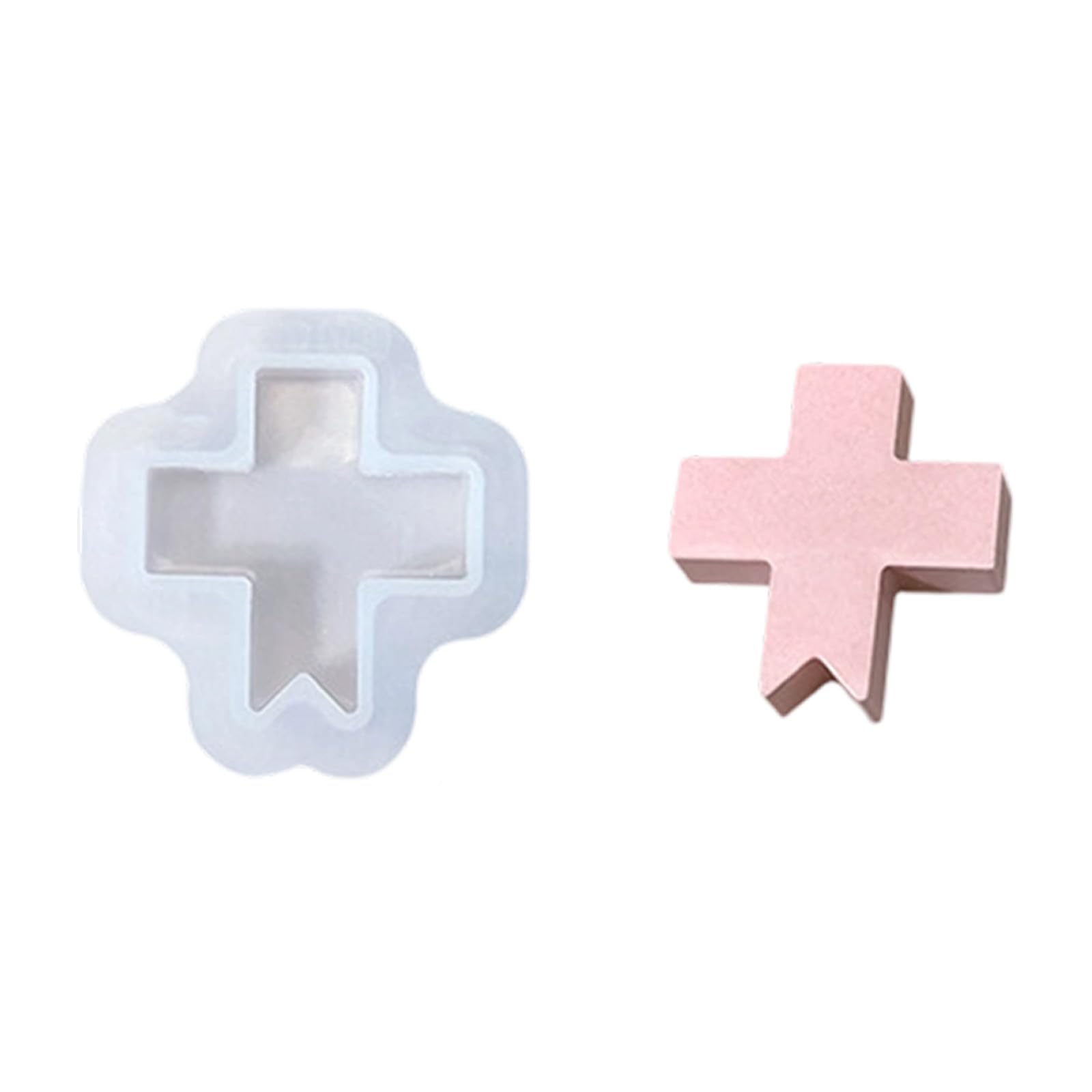 Alksubbm Chimney House Cup Molds Craft Plasters Storage Jar Silicone Epoxy Resin for Table Decoration Chimney House Cup