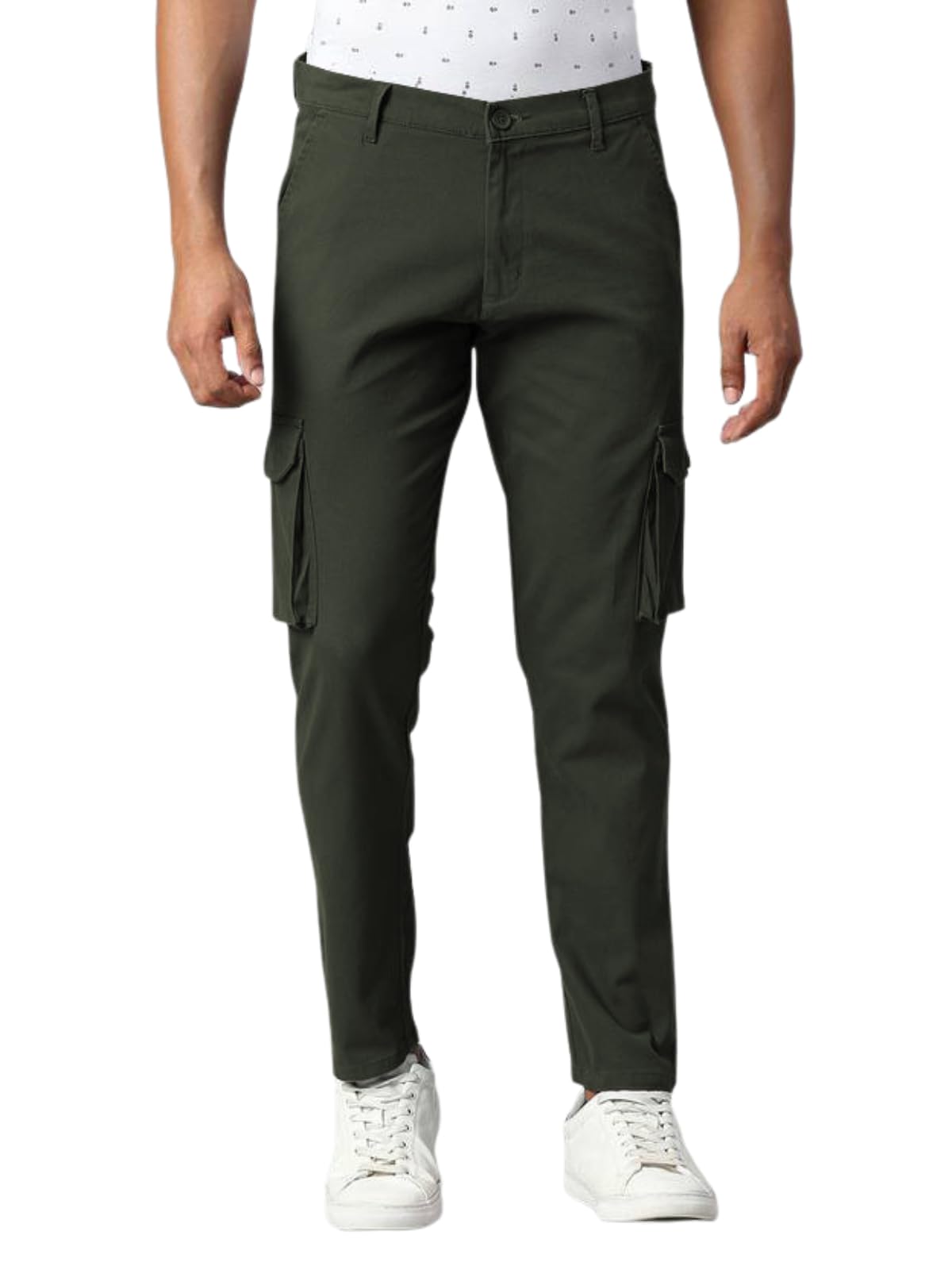 leriya fashion Cargo Pants for Men | Pure Cotton Cargo Pant for Men | Button Waist Pant Premium Cotton Casual Trouser | 6 Pocket Pants for Man Cargo Comfortable All-Day (Also Available in Plus Sizes)-picture-27