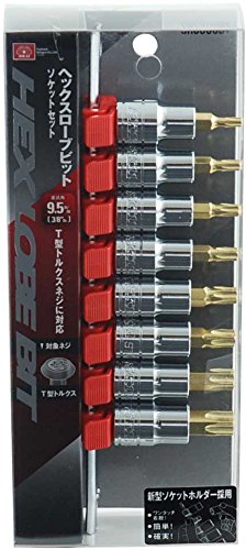 Amazon | SK11(エスケー11) ソケットセット 差込角:9.5mm ヘックス