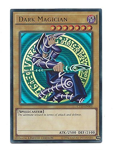 limited edition rarest yugioh card Amazon.com: Yugioh Ultra Rare Card Dark Magician Limited Edition CT13-EN003  by Yu Gi Oh! : Toys & Games