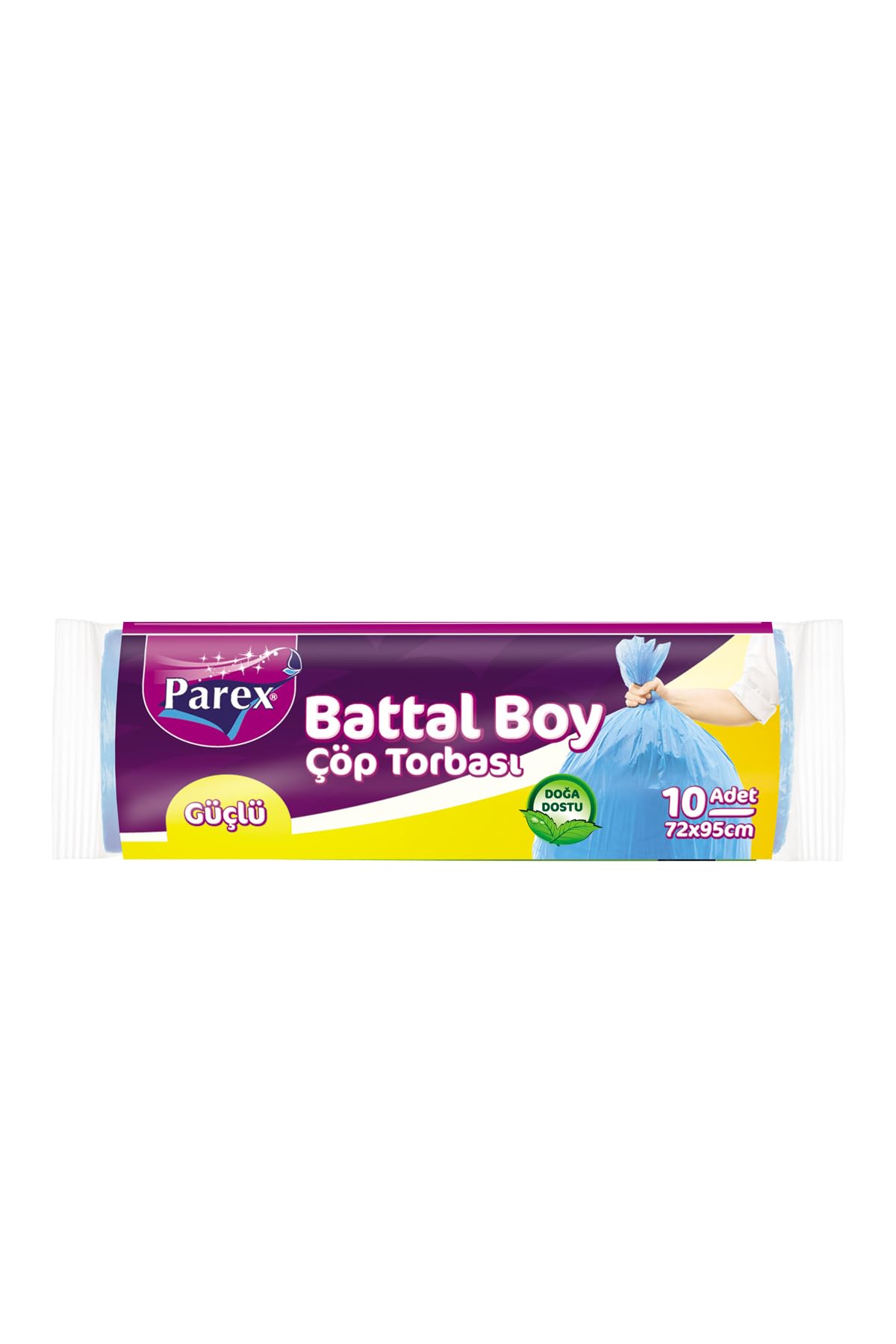 Parex Güçlü Çöp Torbası Battal Boy 10'lu