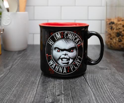 Taza de cerámica Child's Play Chucky 20 onzas miniatura 4