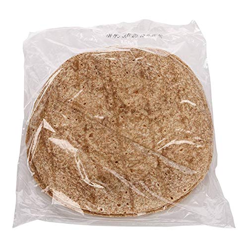 Mission Foods Heat Pressed Golden Whole Wheat Flour Tortilla, 10 inch - 12 per pack - 12 packs per case.