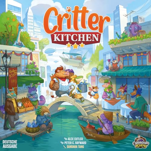 Cardboard Alchemy, Critter Kitchen, Connoisseur Game, Board Game, 1-5 Players, from 12+ Years, 60 Minutes, German - Image 2
