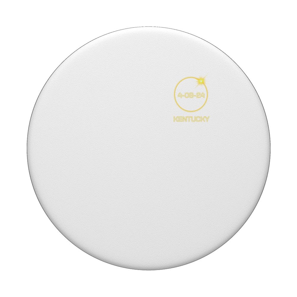 Totality Path 2024 Kentucky Total Eclipse TWO SIDED PopSockets Swappable PopGrip, Black - Image 3
