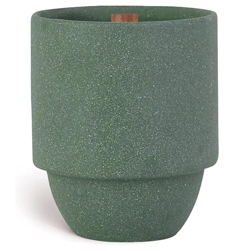 Paddywax Parks Scented Candle in Reusable Textured Ceramic Jar with Crackling Wood Wick,...