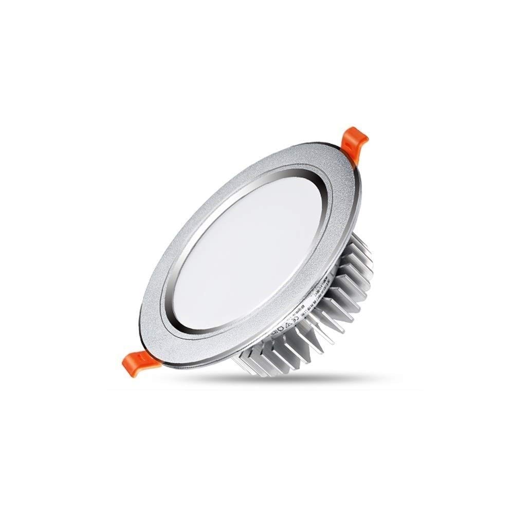 Spotlight tricolore dimming encastré avec réflecteur anti-glare intégré