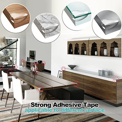 image for Gudui 12 Pack Corner Protector Baby Clear Corner Guards Sharp Corner C