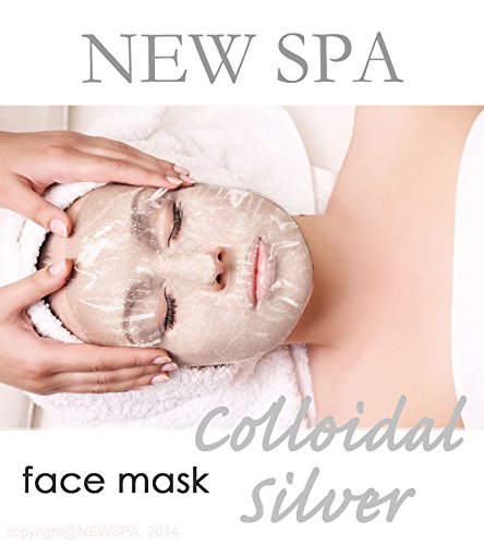 Hydrophilic Colloidal Silver Face Mask with Collagen and Hyaluronic Acid (5 Patches)