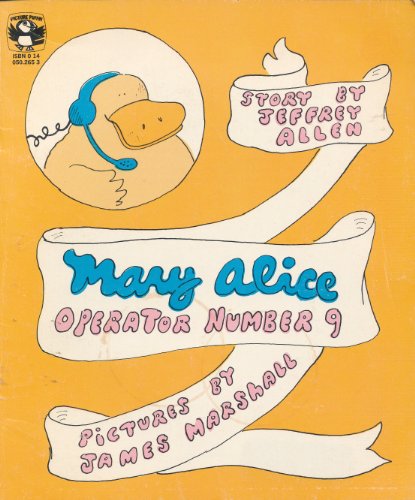Mary Alice: Operator Number 9 (Picture Puffin) 0140502653 Book Cover