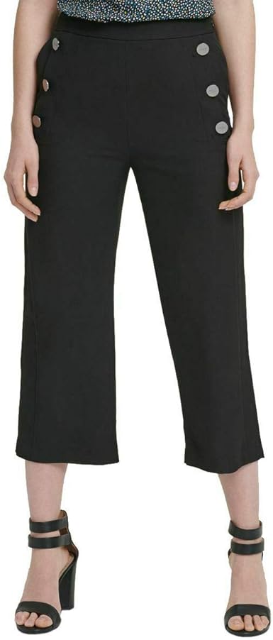 Black capri work pants Outlet