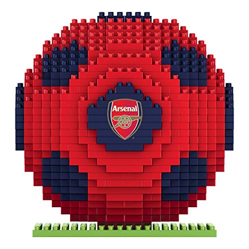 FOCO Officially Licensed Arsenal FC BRXLZ Bricks 3D Football Construction Building Set
