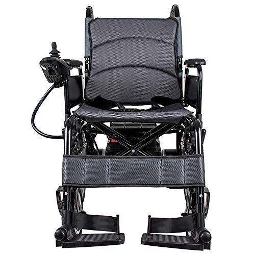 KUAW Ayuda para Caminar eléctrica Silla de Ruedas Coche Scooter Aleación de Aluminio Plegable Batería de Litio Silla de Ruedas