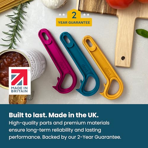 Dext - Ring Pull Can Opener, Pop Can Opener for Seniors, Arthritis, and Parkinson’s, Easy Open, Ergonomic Handle with Comfortable Grip. Perfect for Soda, Pet Food, and More (Apricot) - Image 5