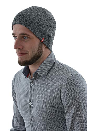 Levi's Otis Beanie, Gorro de punto Unisex adulto, Gris (Unidentified), Medium (Talla del fabricante: S/M)
