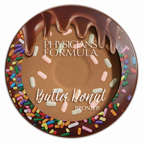 Physicians Formula, Butter Donut Bronzer, Bronceador Luminoso con Textura Cremosa y Suave, con Manteca de Murumuru, Manteca de Cupuaçu y Manteca de Tucuma para un Brillo Radiante, Sabor Donut