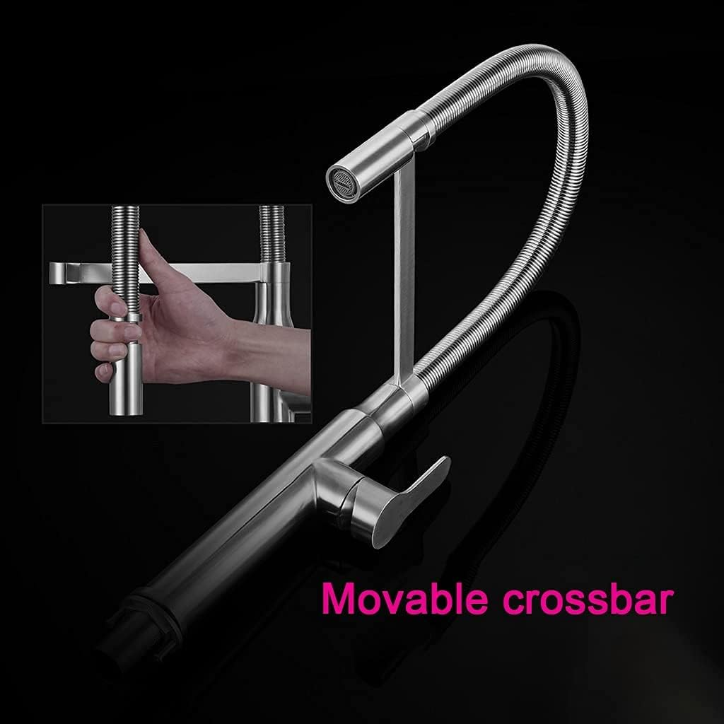 Kitchen Sink Taps Kitchen Sink Faucets High Arc Spkitchen Faucet,Universal Rotating Hot and Cold Sink Faucet,Easy Installation