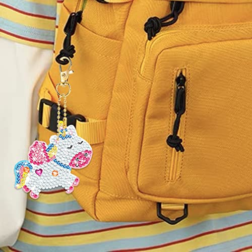 ORIENTAL CHERRY Arts and Crafts for Kids Ages 8-12, Make Your Own GEM Keychains - Image 3