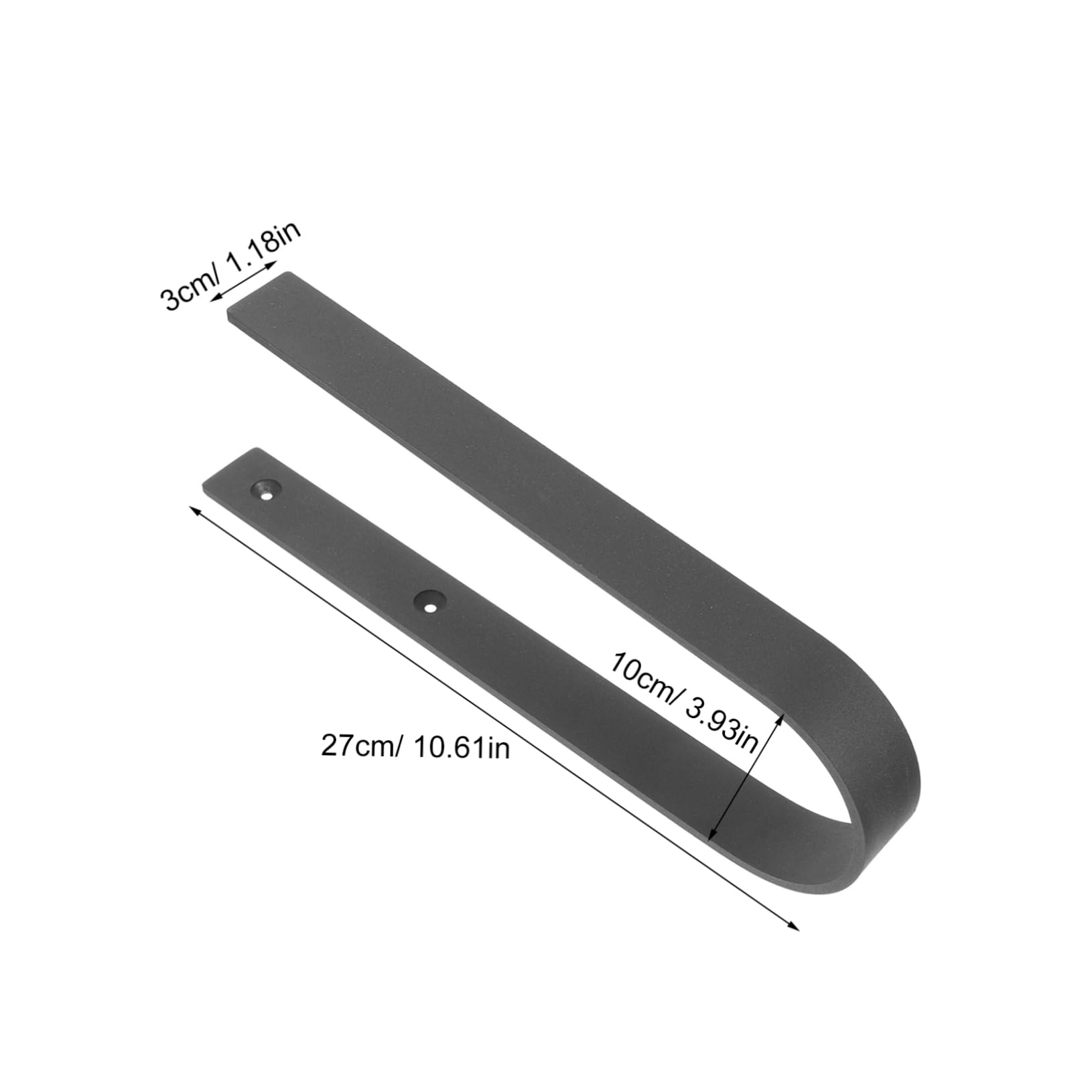 Didiseaon Support Mural pour Skis et Skateboard Crochet de Rangement Métallique Protection Rayures et Chocs Design Sobre et Raffiné pour Sports et Collectionneurs