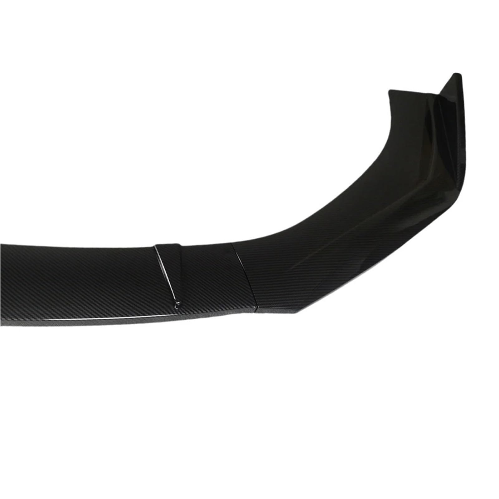 Przedni zderzak wargi Spoiler Splitter dyfuzor modernizacja kompatybilny dla Jaguar XE S 20d 20t 25t X760 2015-2019 stylizacja Bodykits spódnica tuningowa(Carbon Look)