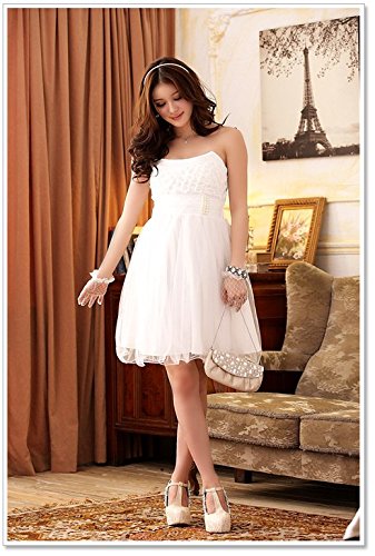 Robe de soirée élégante avec finitions soignées pour mariage chic - 6