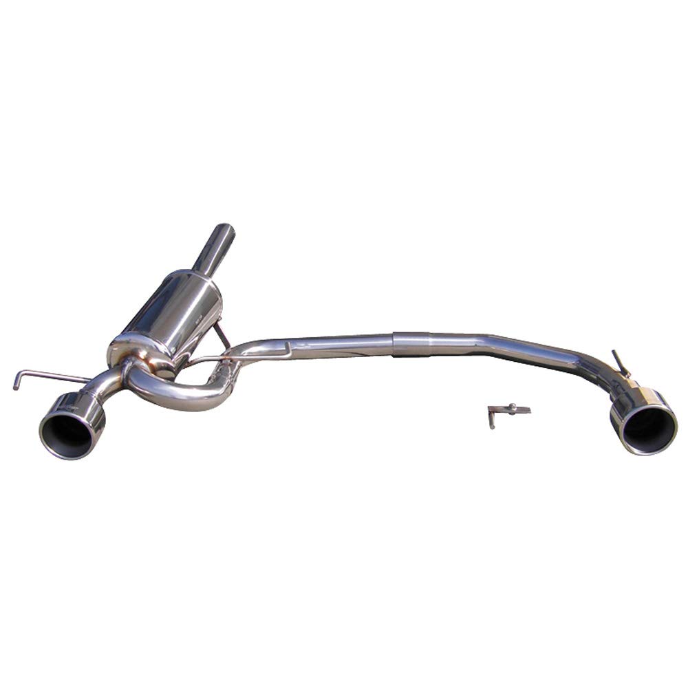 InoXcar 100% Inox Double Sport Exhaust compatible with Alfa Romeo