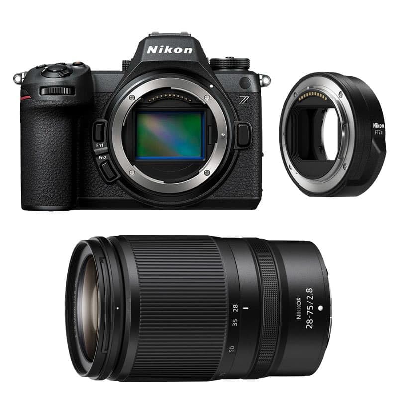 Kit de fotografía Personalizado Creado con NIKON Z6 III + Z 28-75mm f/2.8 + FTZ II Adaptateur
