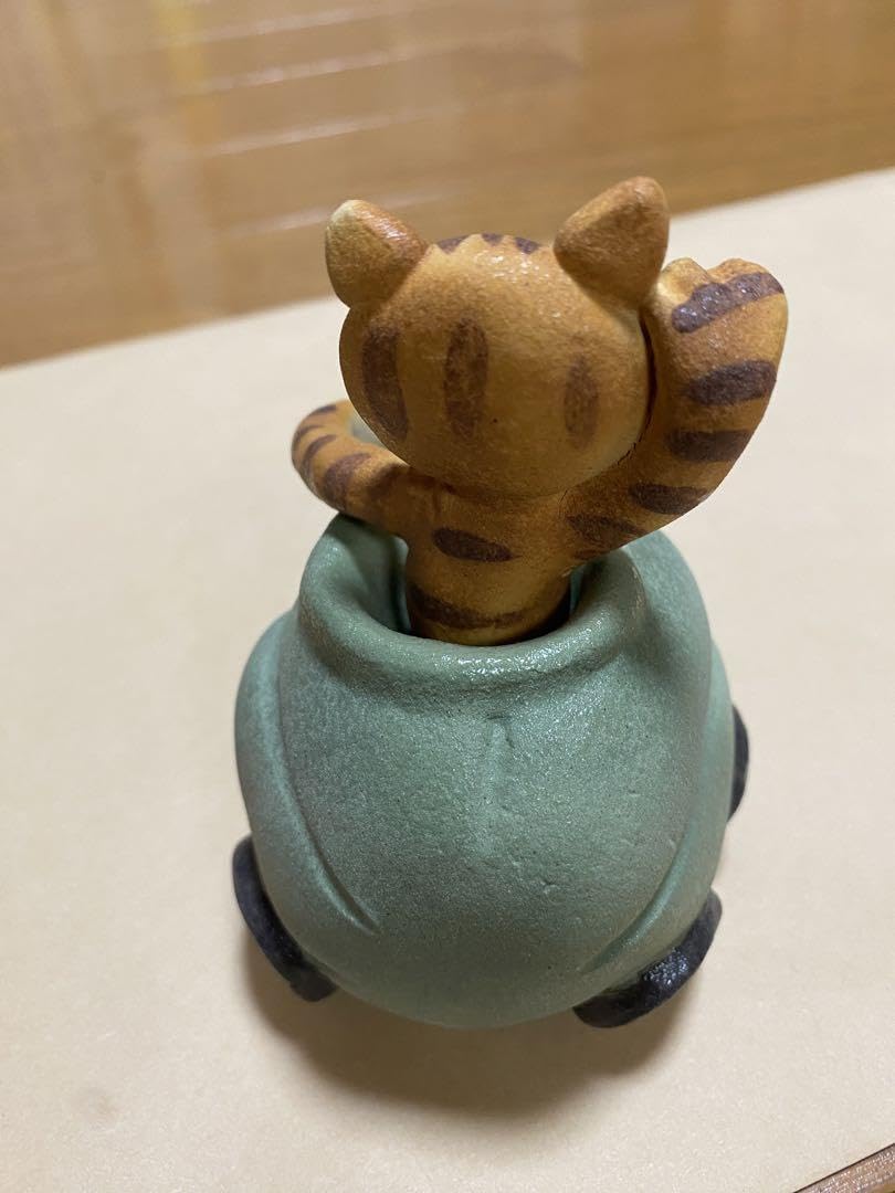 Amazon.co.jp: 益子焼 陶器 置物 猫 インテリア : ホーム＆キッチン