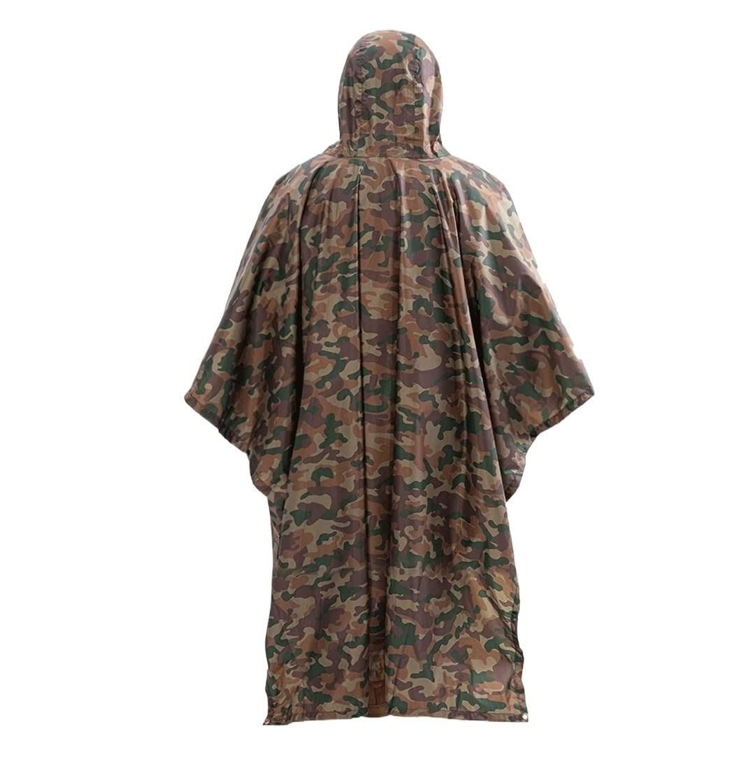 IRYZE Impermeabile Poncho Impermeabile Mimetico Impermeabile Impermeabile Da Esterno Impermeabile Da Uomo Poncho Da Moto Da Donna Poncho Impermeabile