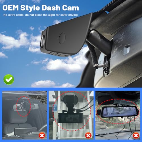 KuTaiTai 4K Dash Cam for F150/F250