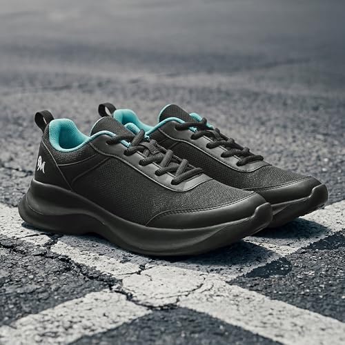 Image of Neeman's Everyday Rise Sneakers for Men | Lightweight Breathable Stylish Casual Walking Shoes | Flexible Dual Density Footbed | Reduces Joint Pressure | Flexible Sole | Lace- Up Shoe